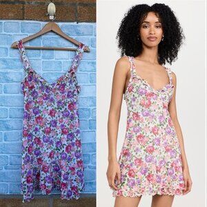 Resa Missy Floral Mini Dress size large